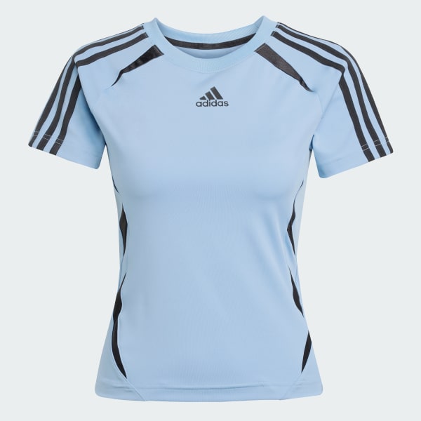 Blue Teamgeist Adicolor Slim Jersey