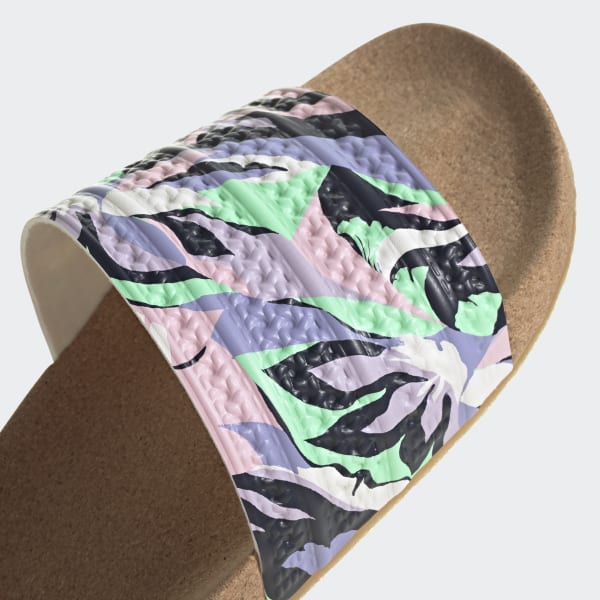 Chanclas adidas store suela corcho