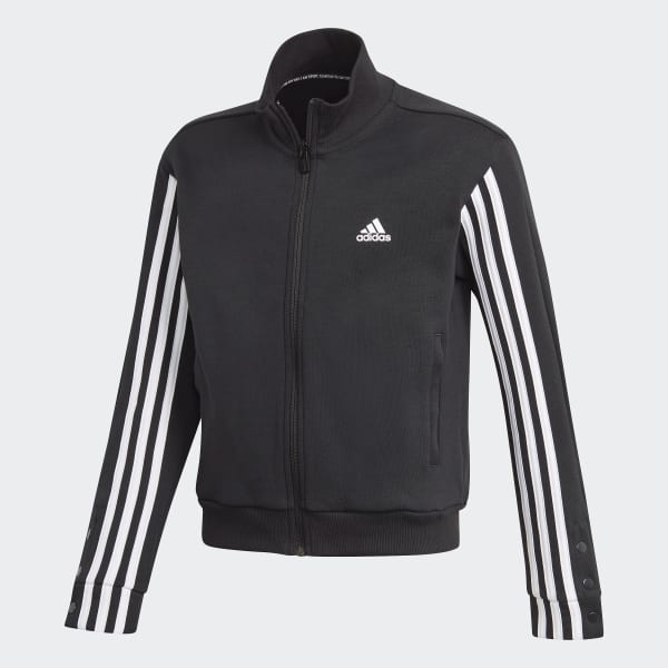 adidas fleece bomber jacket