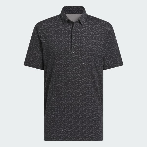 Sort Ultimate365 Micro Argyle Polo Shirt