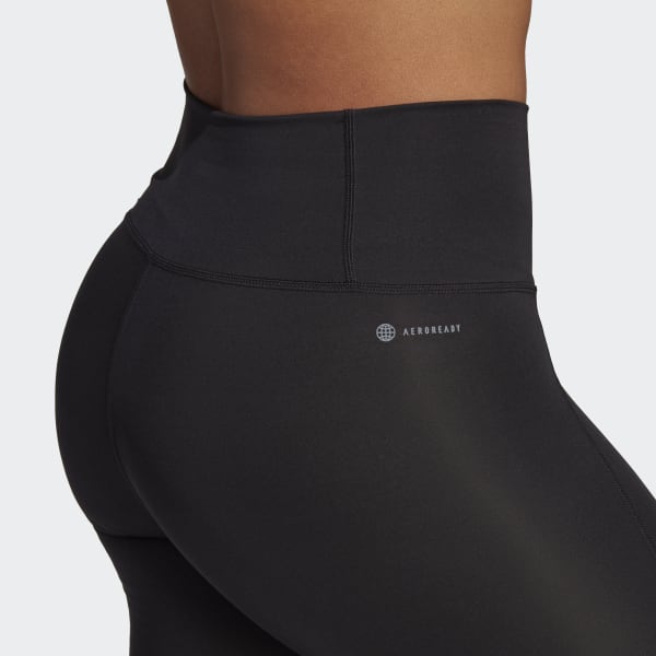 Black adidas Optime Training Period-Proof 7/8 Leggings