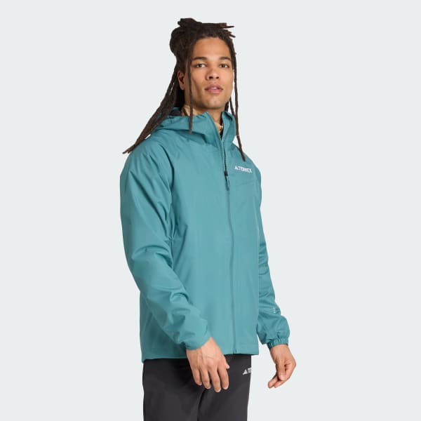 vert Veste 2 couches Terrex Multi RAIN.RDY