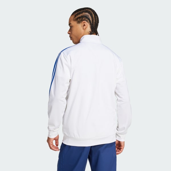adidas Real Madrid DNA Track Top - White | Free Shipping