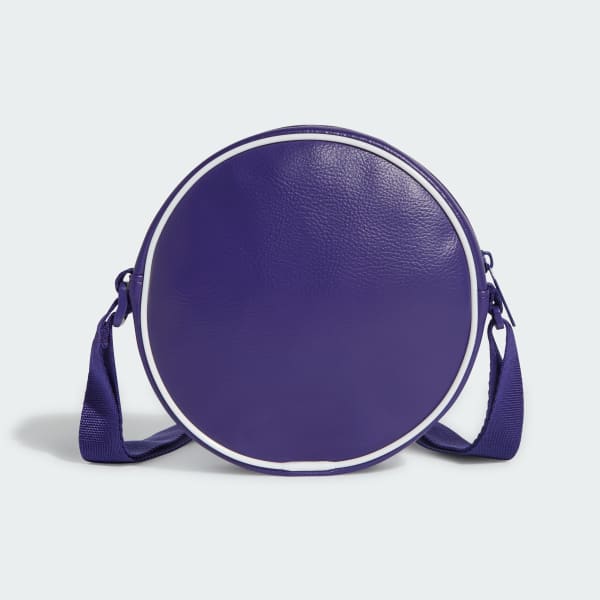 ADIDAS【シンプルで実用性が高い☆Adicolor Classic Round Bag】 adidas Adicolor Classic Round Bag - Purple | Free Shipping