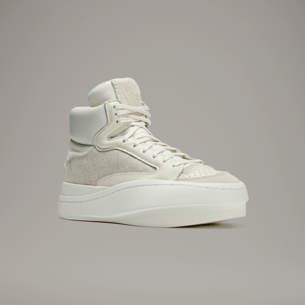 White Y-3 Centennial High Shoes