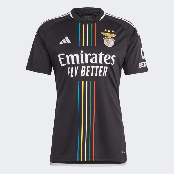 Czerń Koszulka Benfica 23/24 Away Jersey