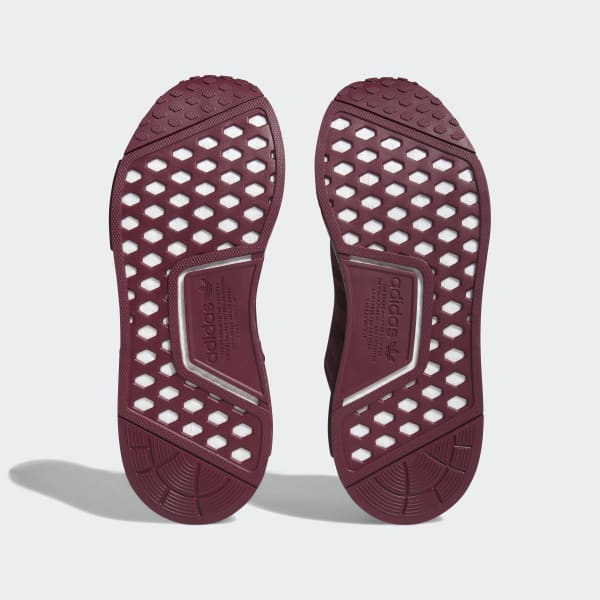 adidas NMD_R1 Shoes - Burgundy, Women's Lifestyle