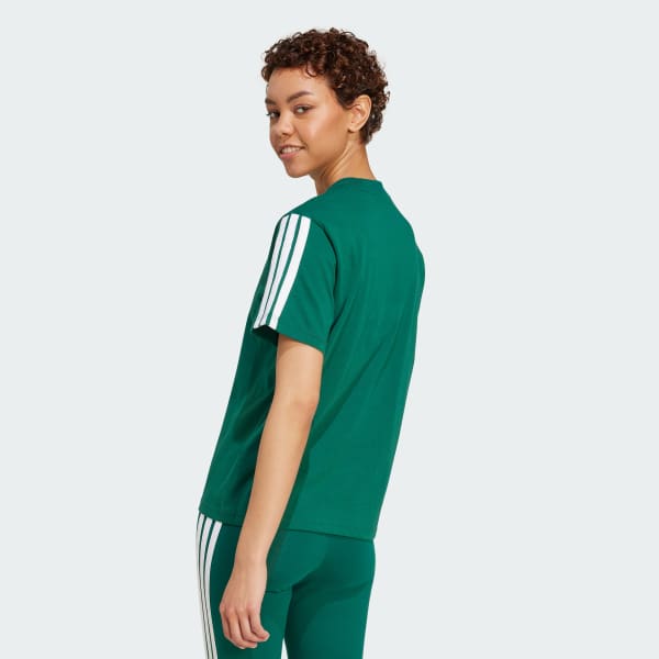 Grun Essentials 3-Streifen Cotton T-Shirt