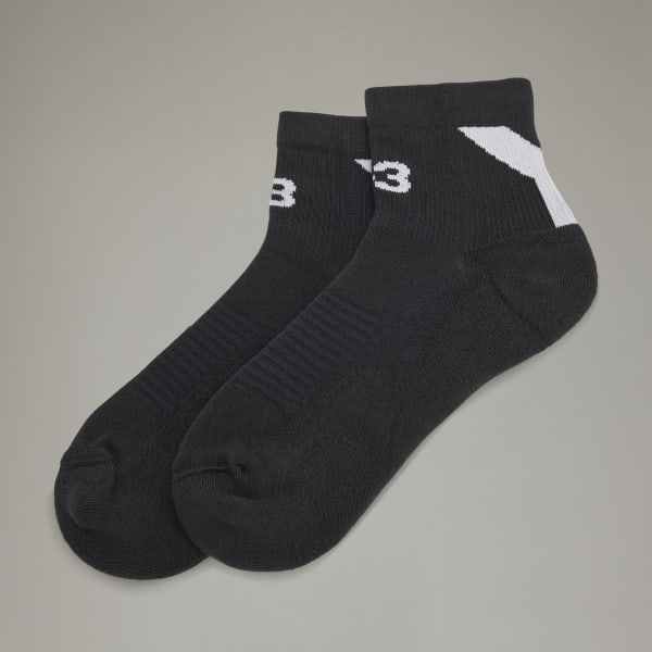 Black Y-3 Lo Socks