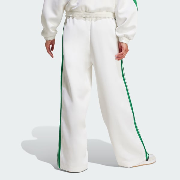 Blanc Pantalon de survêtement 3 bandes Stadium
