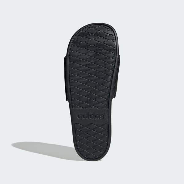 Black Adilette Comfort Slides