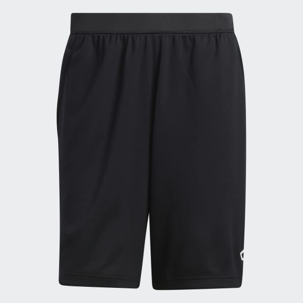 Black Axis Branded Knit Shorts