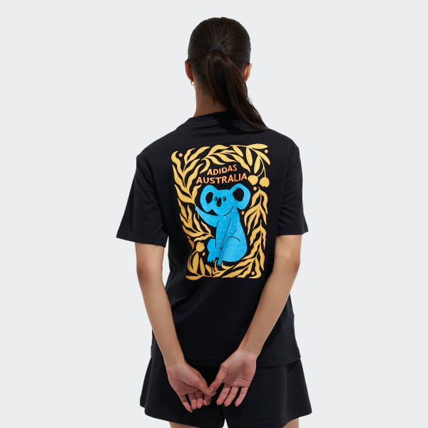 Black KOALA TEE