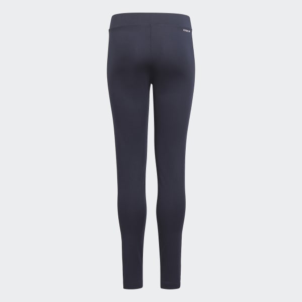 Blue Designed 2 Move 3-Stripes Leggings