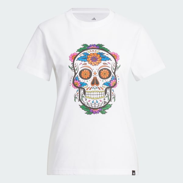 Blanco CAMISETA GRAPHIC SUGAR SKULL