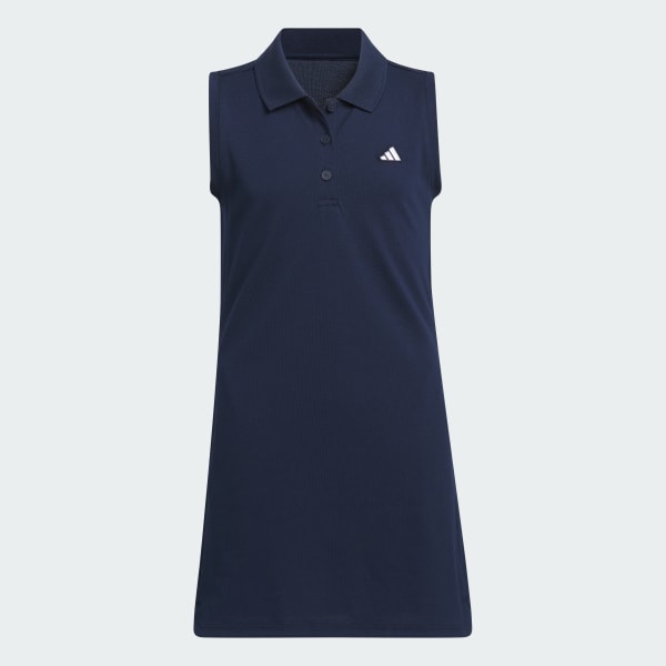 Blue Piqué Club Dress Kids