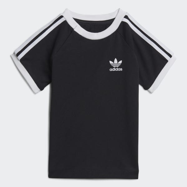 Noir T-shirt 3-Stripes