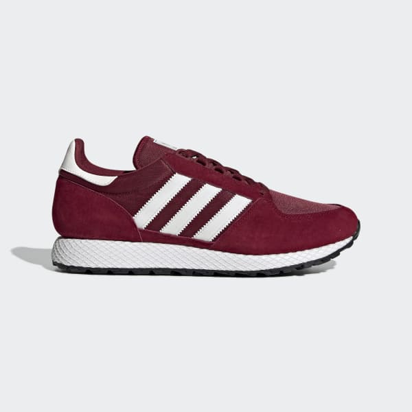adidas Forest Grove Shoes - Burgundy 