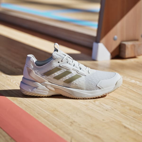 adidas Crazyflight 6 Indoor Sneakers - White | Free Shipping with