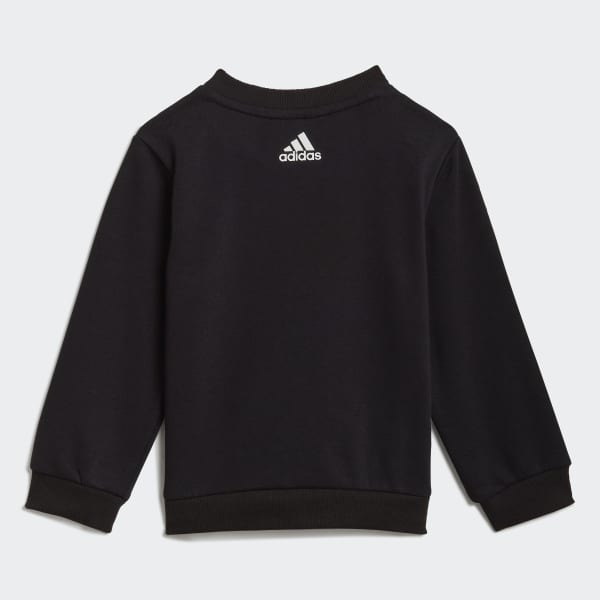 Negro Polera y Pantalón adidas Essentials