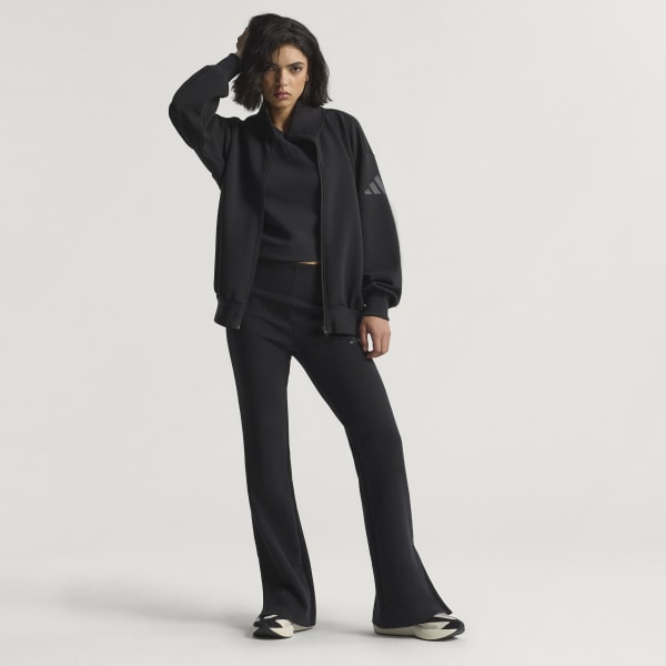 l_splash_bです。 adidas Bluza Soft Lux Loose Full-Zip - Czerń | adidas Poland