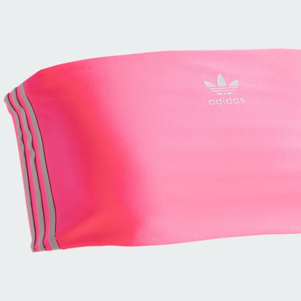 Rosa Top Tubo 3 Franjas