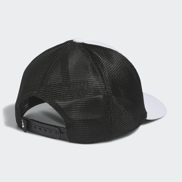 White Golf Low-Profile Trucker Cap