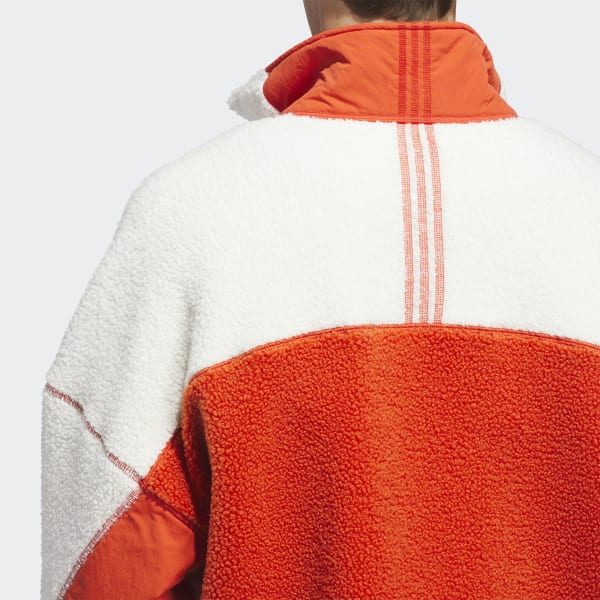 HOLIDAYジャケット adidas Adams Blvd Fleece Jacket - White | Free Shipping with