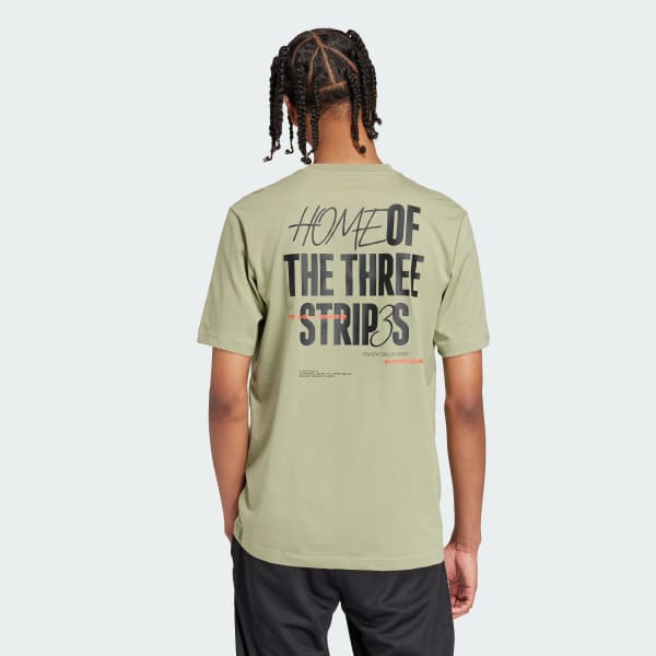 Green Brand Love Signature Graphic Tee