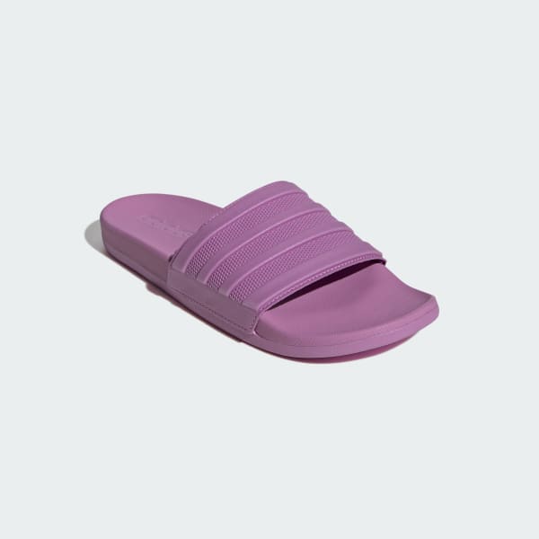 Purple Adilette Comfort Slides