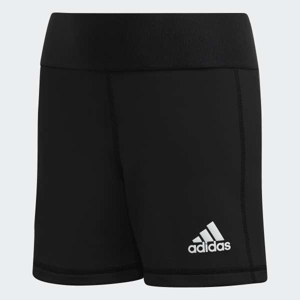Black Alphaskin Volleyball Shorts