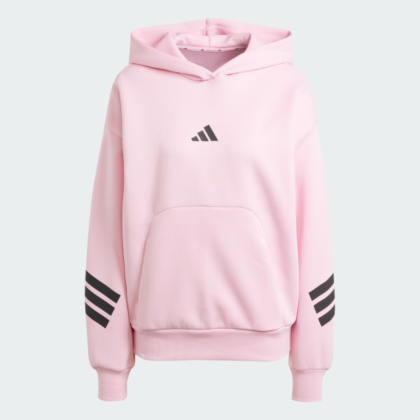 Adidas pink hoodie girls shop