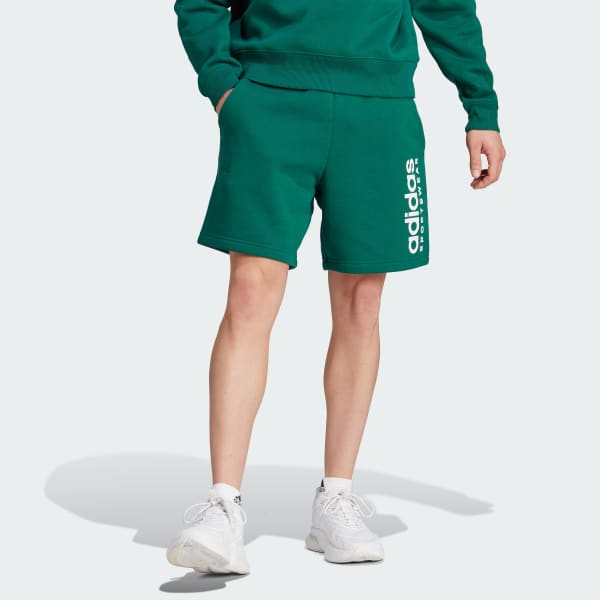 adidas All Fleece Graphic Shorts - Green | Men's Lifestyle | adidas US