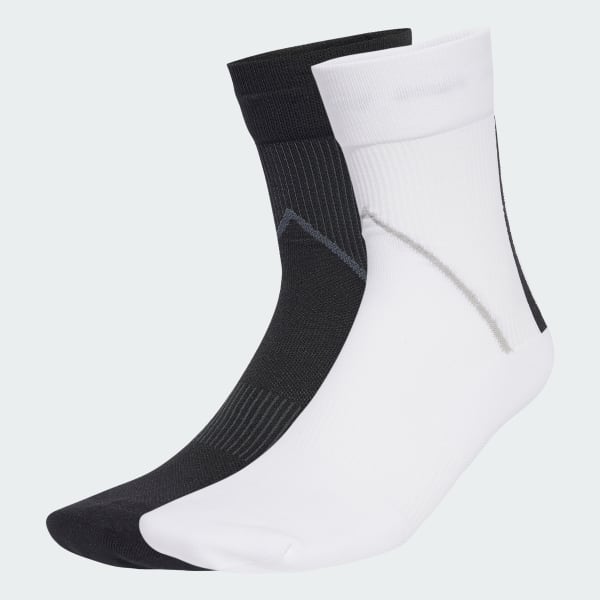 Blanc Chaussettes mi-mollet Techy (2 paires)