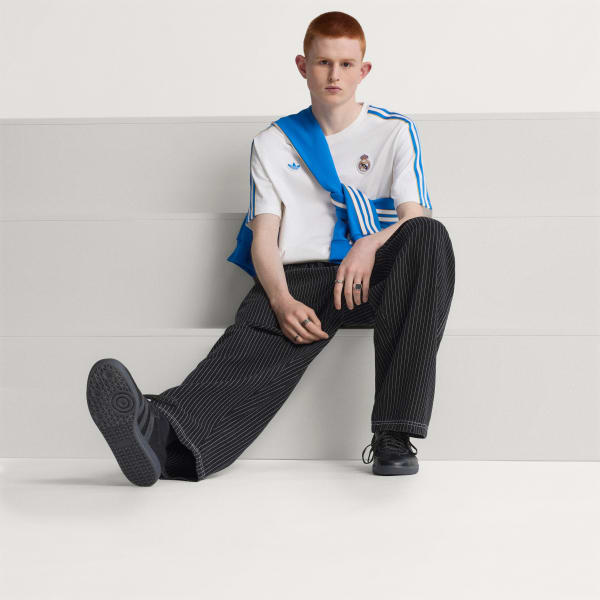 Hvid Real Madrid Terrace Icons T-shirt