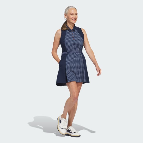 Adidas Go-To Sleeveless Golf Dress - Navy