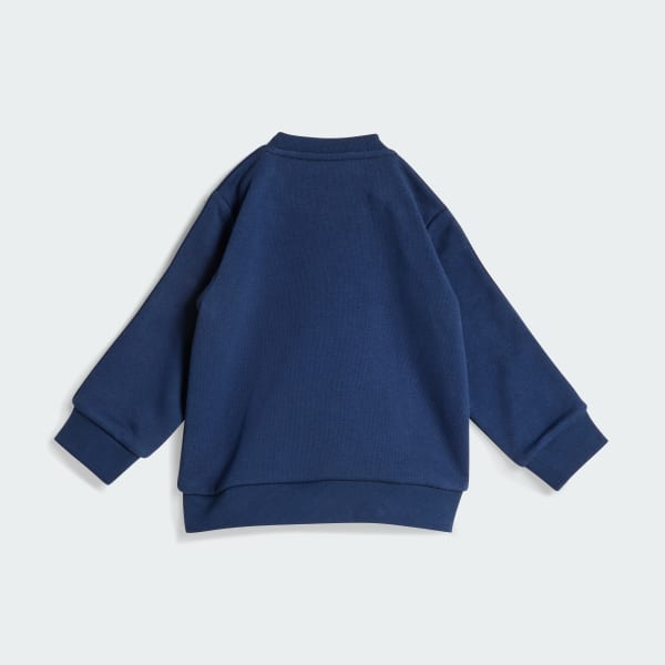 Azul Conjunto Denim Crew Kids
