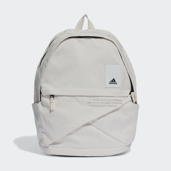 White shop adidas backpack