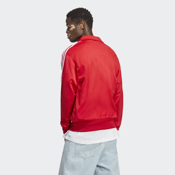 adidas Adicolor Classics Firebird Track Jacket - Red, Men's Lifestyle