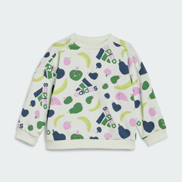 Verde Conjunto Essentials Allover Print (Bebé)