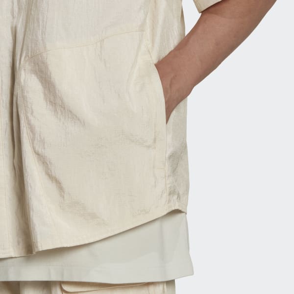 bézová Košile Reveal Short Sleeve DWB89
