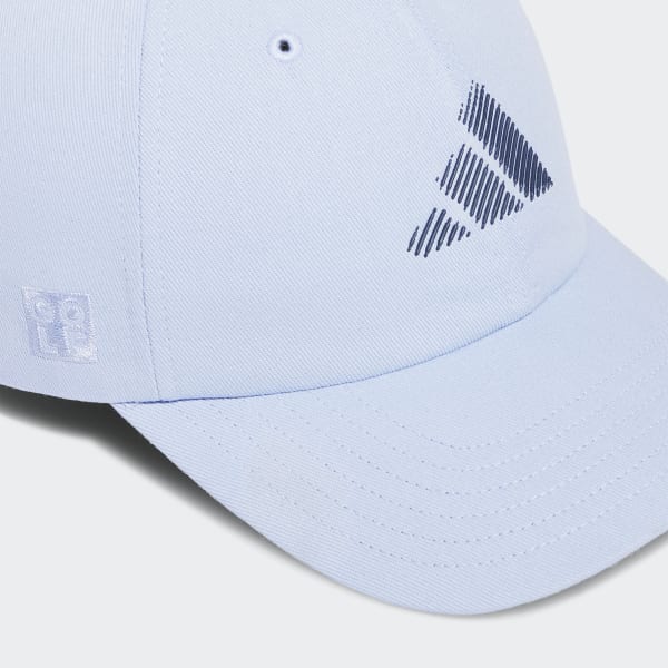 Blue Criscross Golf Hat