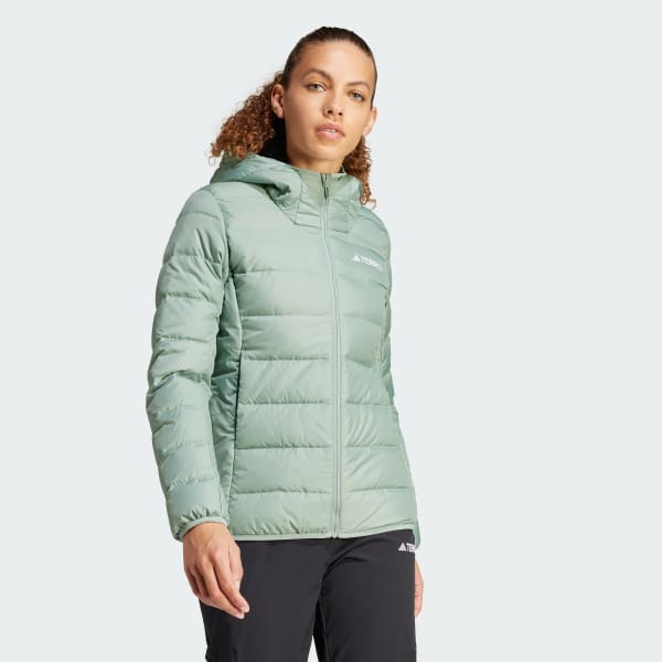 Verde Campera Térmica Ligera Terrex Multi con Capucha
