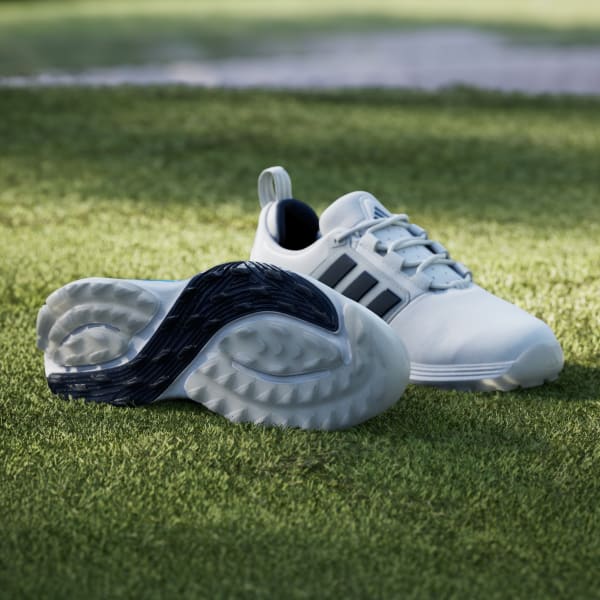 White ADIPOWER 26 SPIKELESS GOLF SHOES