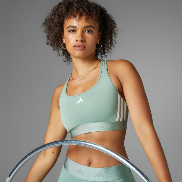 Verde Top Deportivo Training Powerreact Hyperglam Soporte Medio