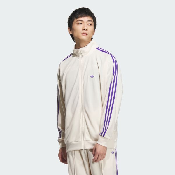 アディダス トラックジャケット（ジェンダーニュートラル） - ホワイト
