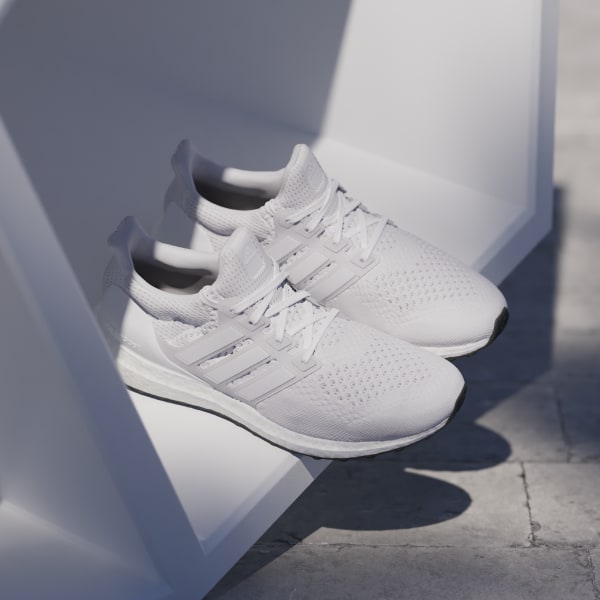 Mens adidas ultra boost white hotsell