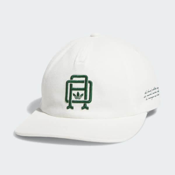 adidas Collegiate Crest 5-Panel Hat - White | Free Shipping with