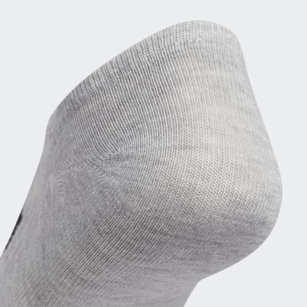 Grey Classic Superlite Super-No-Show Socks 6 Pairs HJQ06A