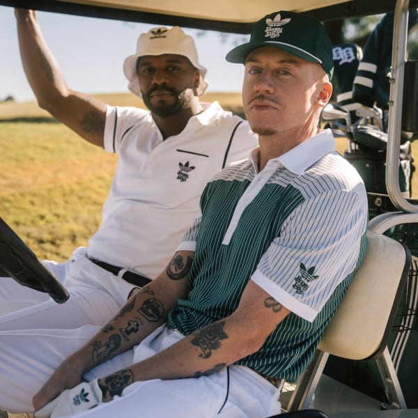 adidas Bogey Boys Golf Polo Shirt - Green | Free Shipping with